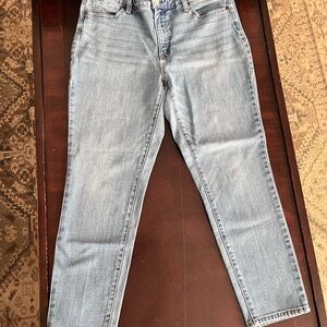 Talbots Flawless Slim Ankle Jeans in Light Blue